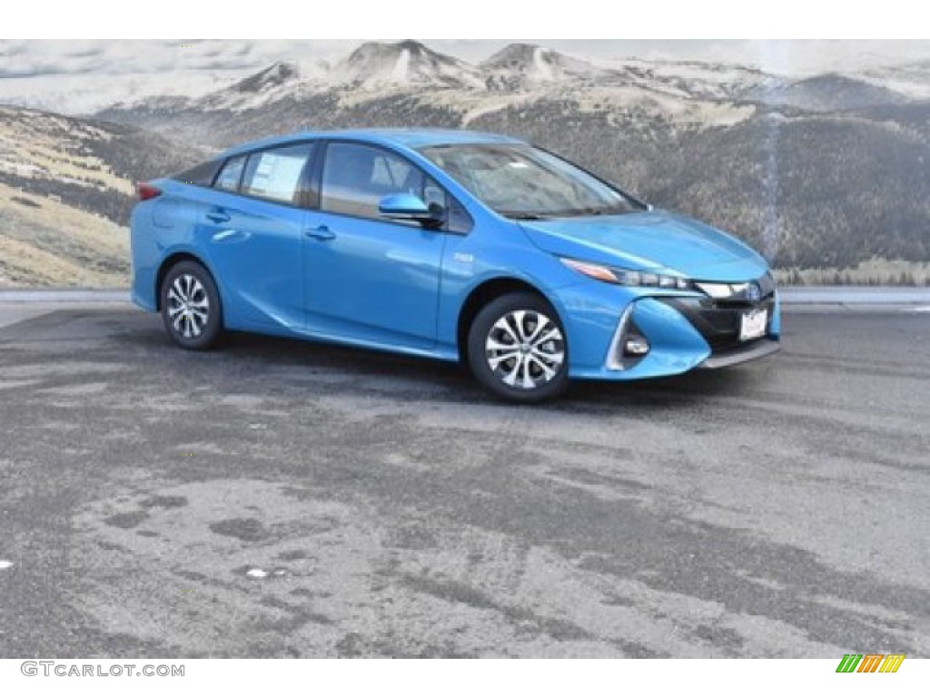 2020 Blue Toyota Prius Prime Limited 137206849 GTCarLot
