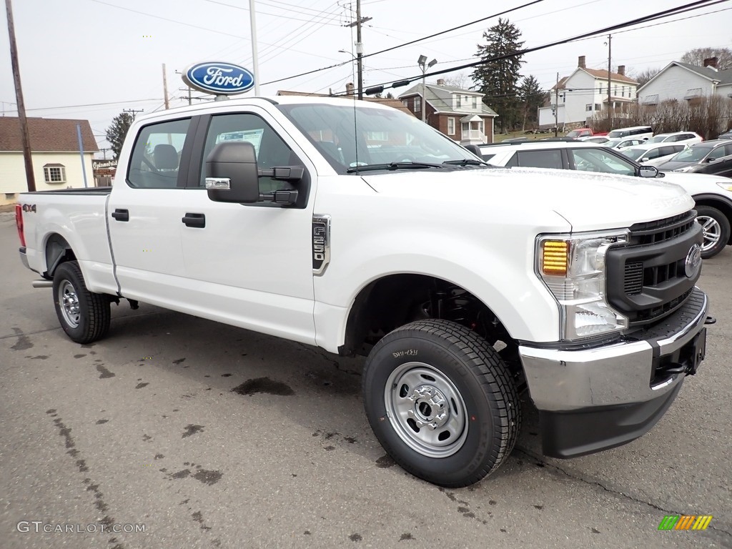 Oxford White 2020 Ford F250 Super Duty XL Crew Cab 4x4 Exterior Photo #137208249