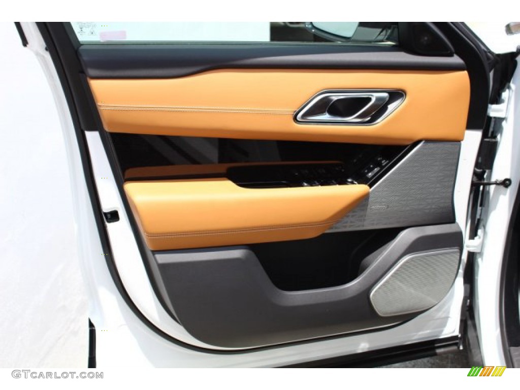 2020 Land Rover Range Rover Velar R-Dynamic HSE Vintage Tan/Ebony Door Panel Photo #137209848
