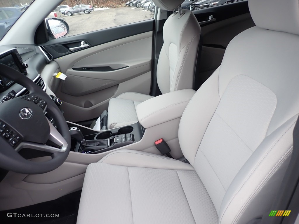 Gray Interior 2020 Hyundai Tucson SEL AWD Photo #137209857