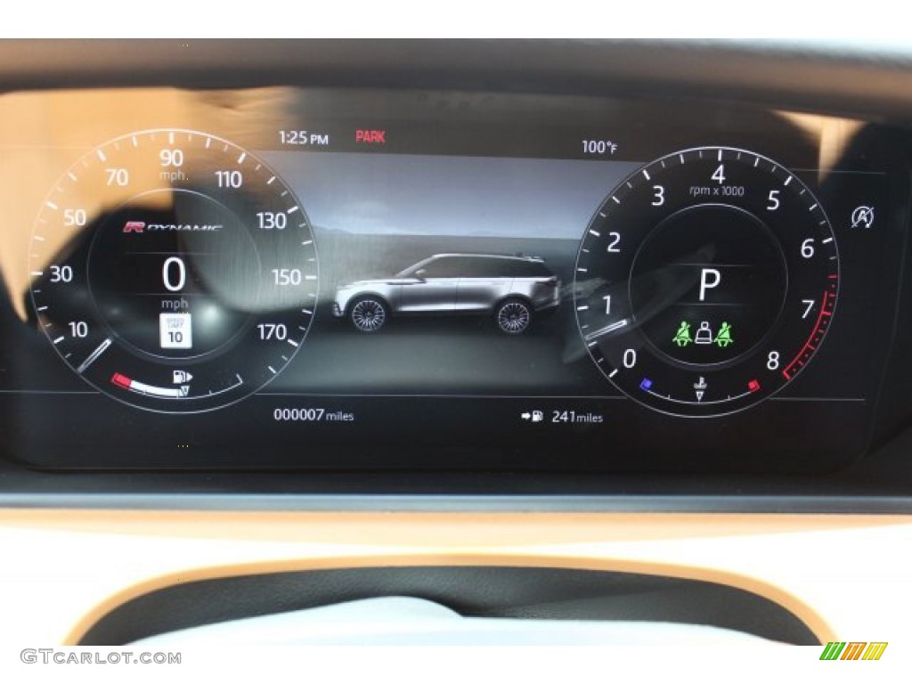 2020 Land Rover Range Rover Velar R-Dynamic HSE Gauges Photos