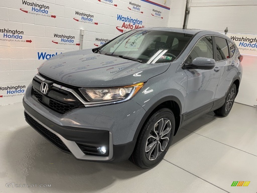 2020 CR-V EX-L AWD - Sonic Gray Pearl / Black photo #4