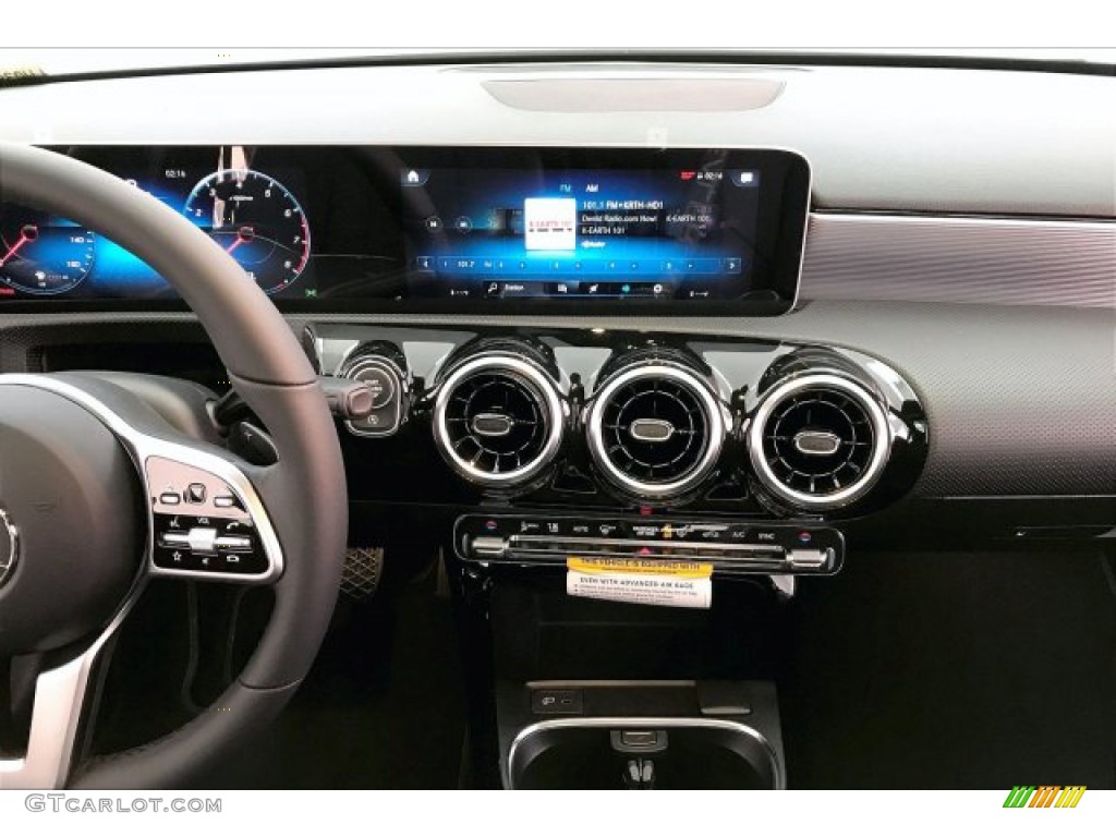 2020 A 220 Sedan - Digital White Metallic / Black photo #8