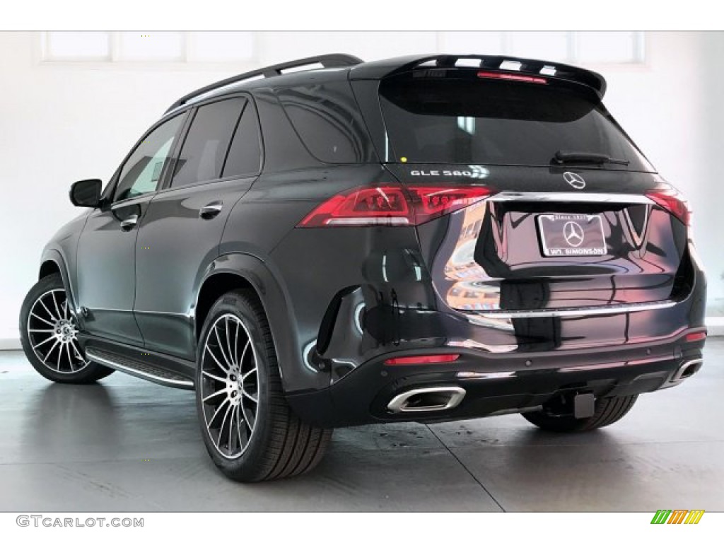 2020 GLE 580 4Matic - Black / Black photo #2