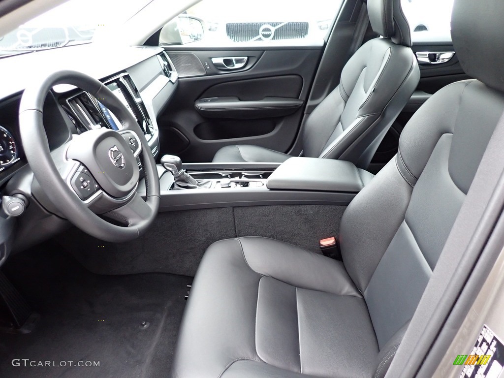 Charcoal Interior 2019 Volvo S60 T6 AWD Momentum Photo #137213349