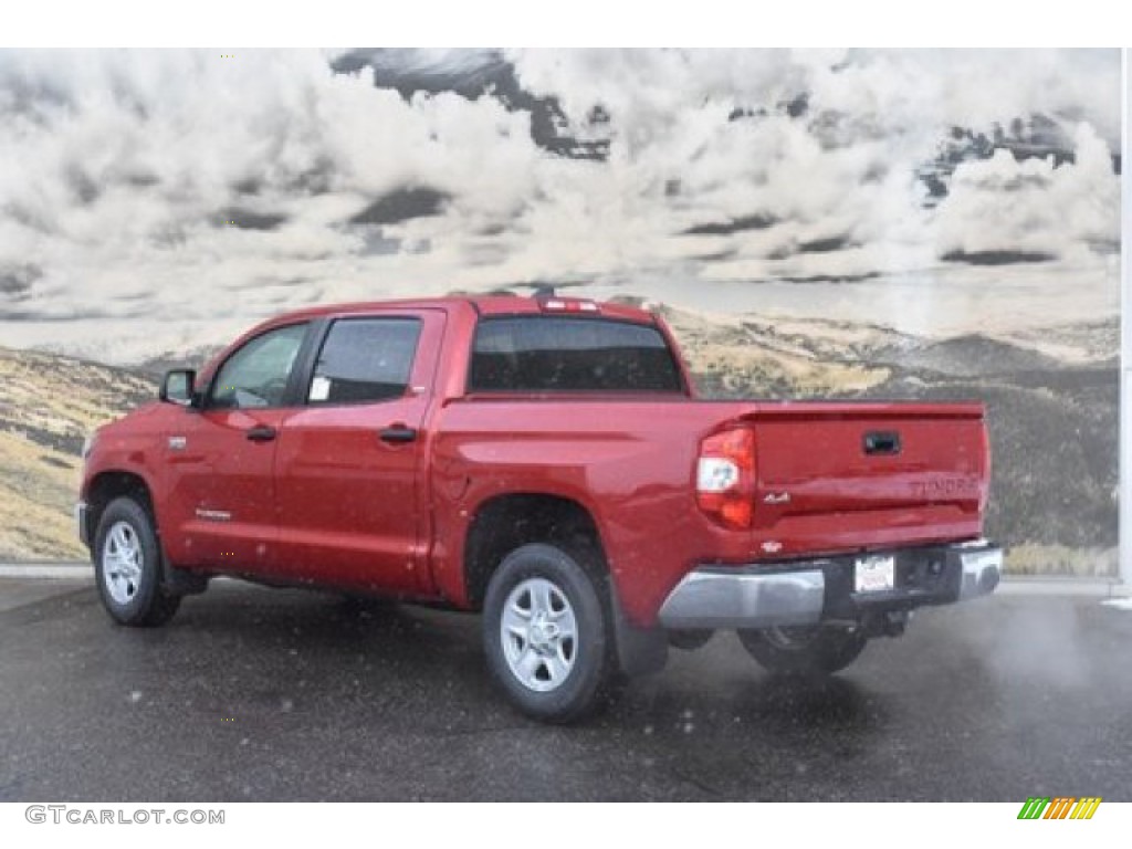 2020 Tundra SR5 CrewMax 4x4 - Barcelona Red Metallic / Graphite photo #3