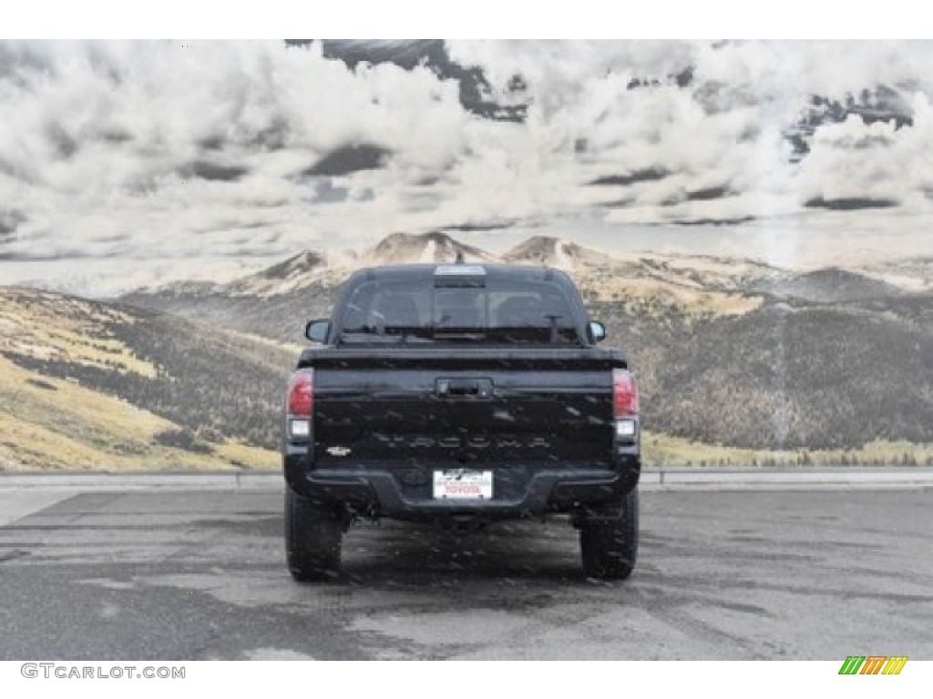 2020 Tacoma TRD Pro Double Cab 4x4 - Midnight Black Metallic / Black photo #4