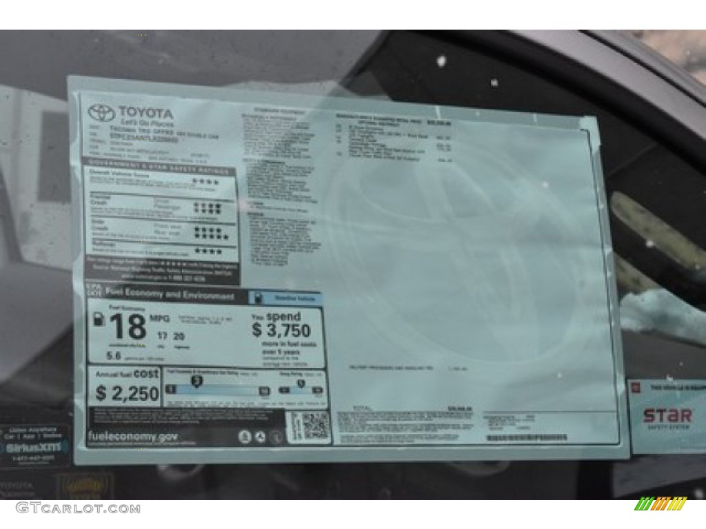 2020 Tacoma TRD Off Road Double Cab 4x4 - Silver Sky Metallic / TRD Cement/Black photo #10