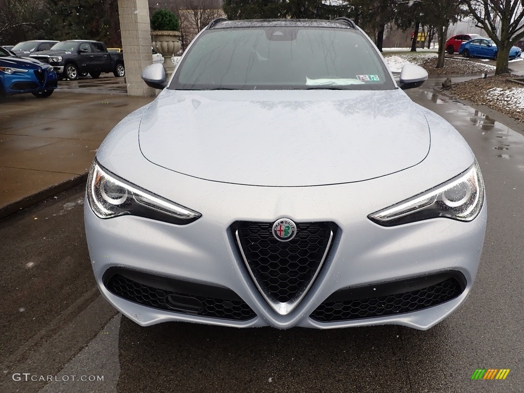 Lunare White Metallic 2020 Alfa Romeo Stelvio TI AWD Exterior Photo #137217366