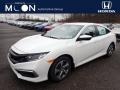 Platinum White Pearl - Civic LX Sedan Photo No. 1