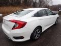 Platinum White Pearl - Civic LX Sedan Photo No. 4