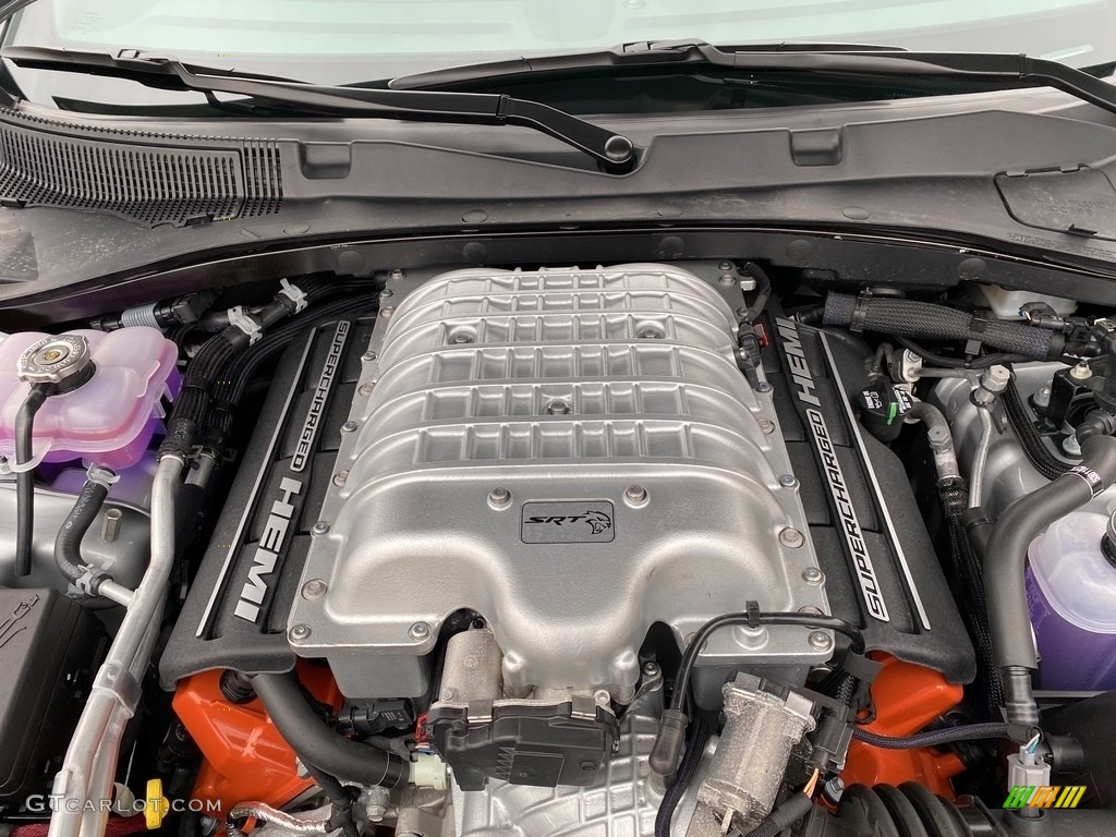2020 Dodge Charger SRT Hellcat Widebody Daytona 50th Anniversary Engine Photos