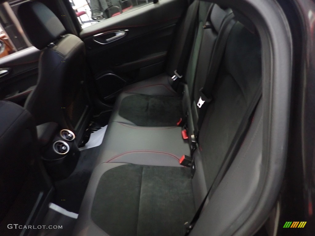 2020 Alfa Romeo Giulia TI Quadrifoglio Rear Seat Photo #137217954