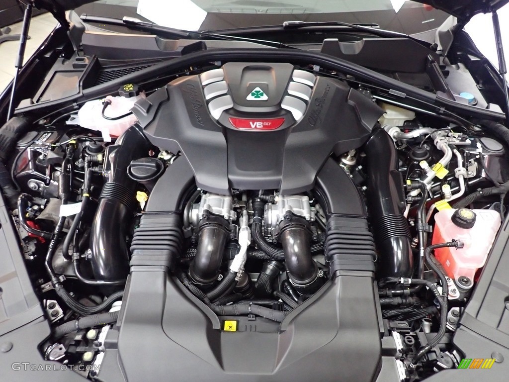 2020 Alfa Romeo Giulia TI Quadrifoglio 2.9 Liter Twin-Turbocharged DOHC 24-Valve VVT V6 Engine Photo #137218125