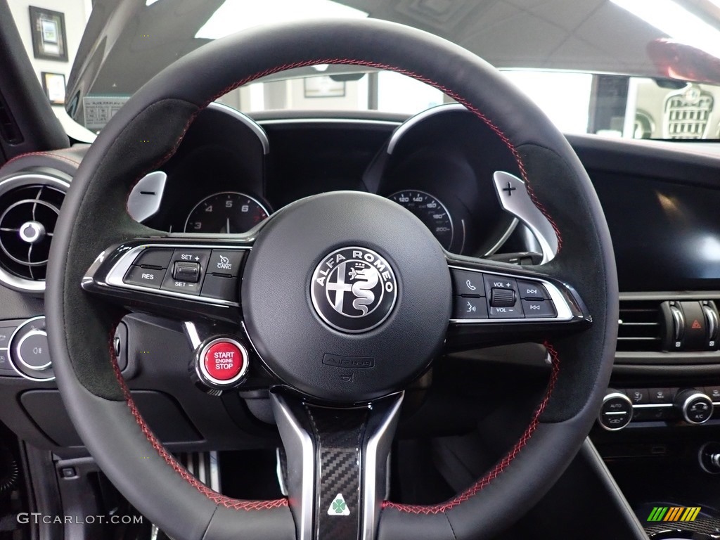 2020 Alfa Romeo Giulia TI Quadrifoglio Steering Wheel Photos