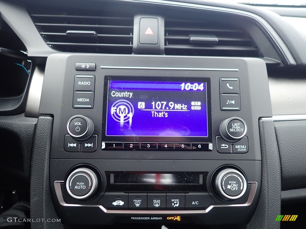 2020 Honda Civic LX Sedan Controls Photo #137218380