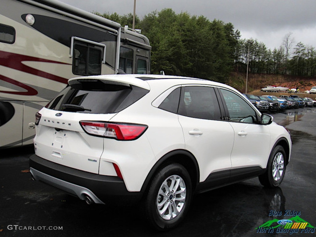 2020 Escape SE 4WD - Star White Metallic Tri-Coat / Sandstone photo #5