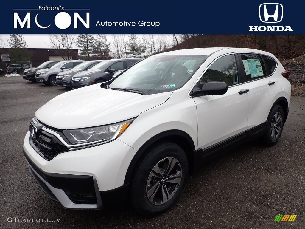 2020 CR-V LX AWD - Platinum White Pearl / Ivory photo #1