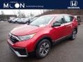 2020 Radiant Red Metallic Honda CR-V LX AWD  photo #1