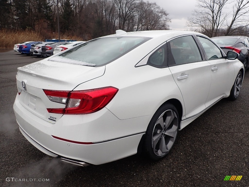 Platinum White Pearl 2020 Honda Accord Touring Sedan Exterior Photo #137219466