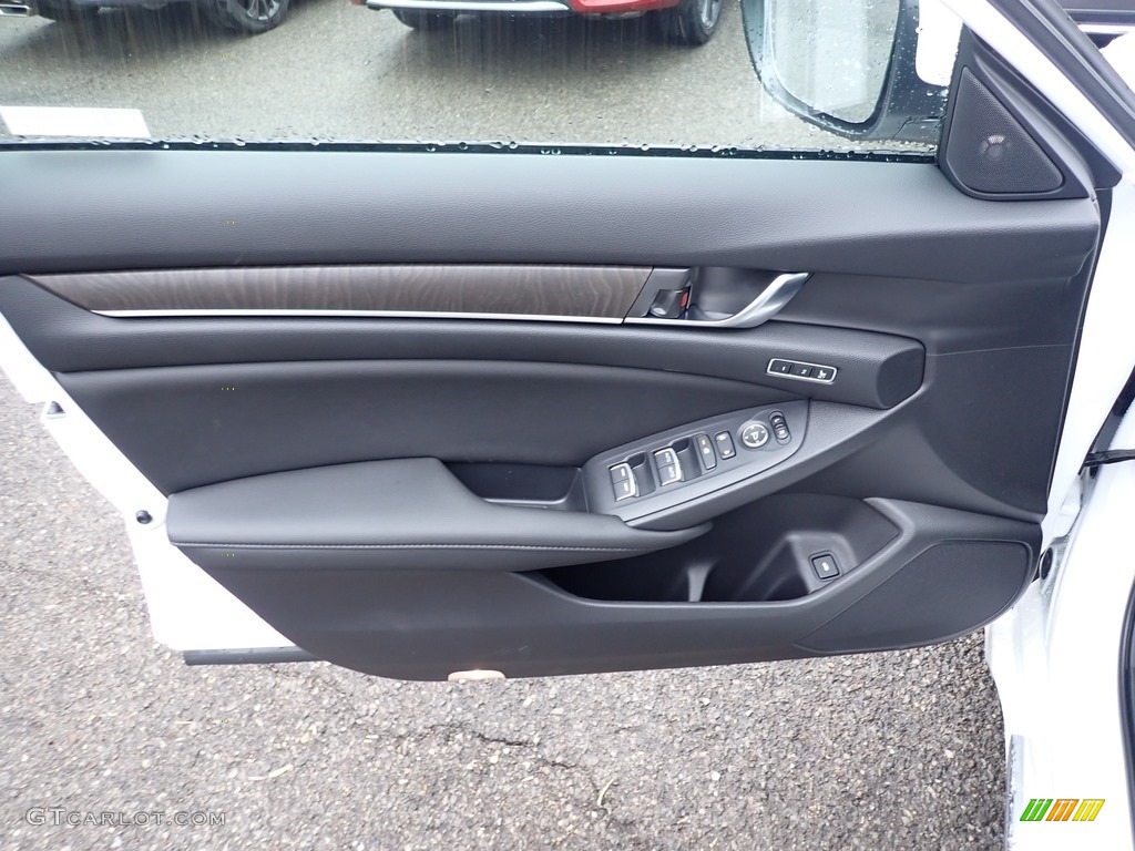 2020 Honda Accord Touring Sedan Black Door Panel Photo #137219625