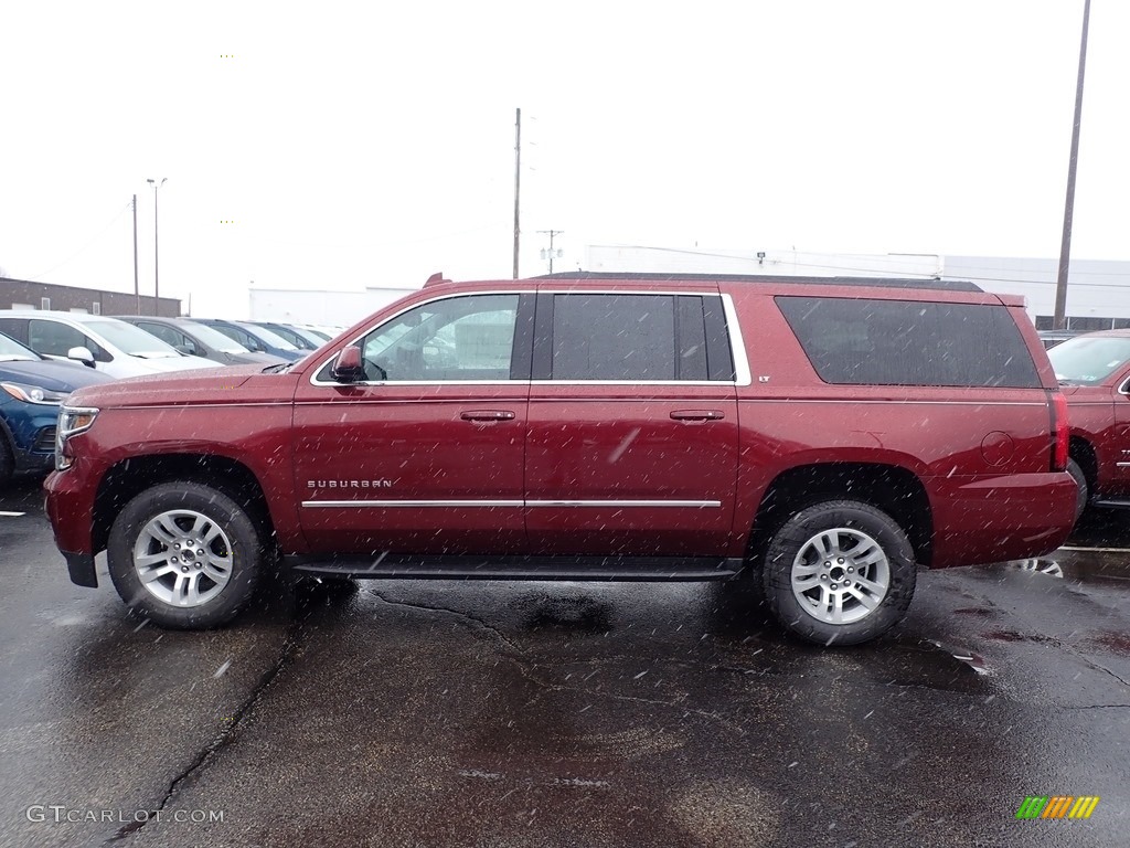 Siren Red Tintcoat 2020 Chevrolet Suburban LT 4WD Exterior Photo #137219943