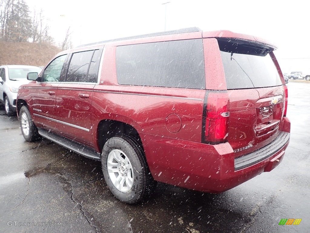 2020 Suburban LT 4WD - Siren Red Tintcoat / Jet Black photo #3