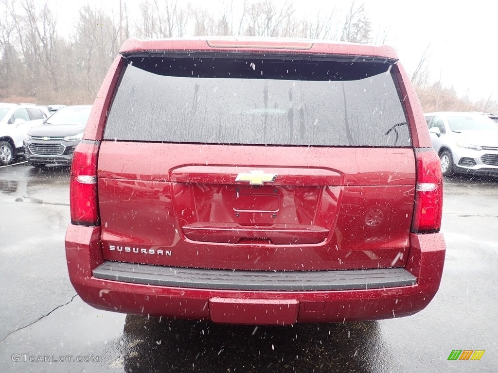 2020 Suburban LT 4WD - Siren Red Tintcoat / Jet Black photo #4