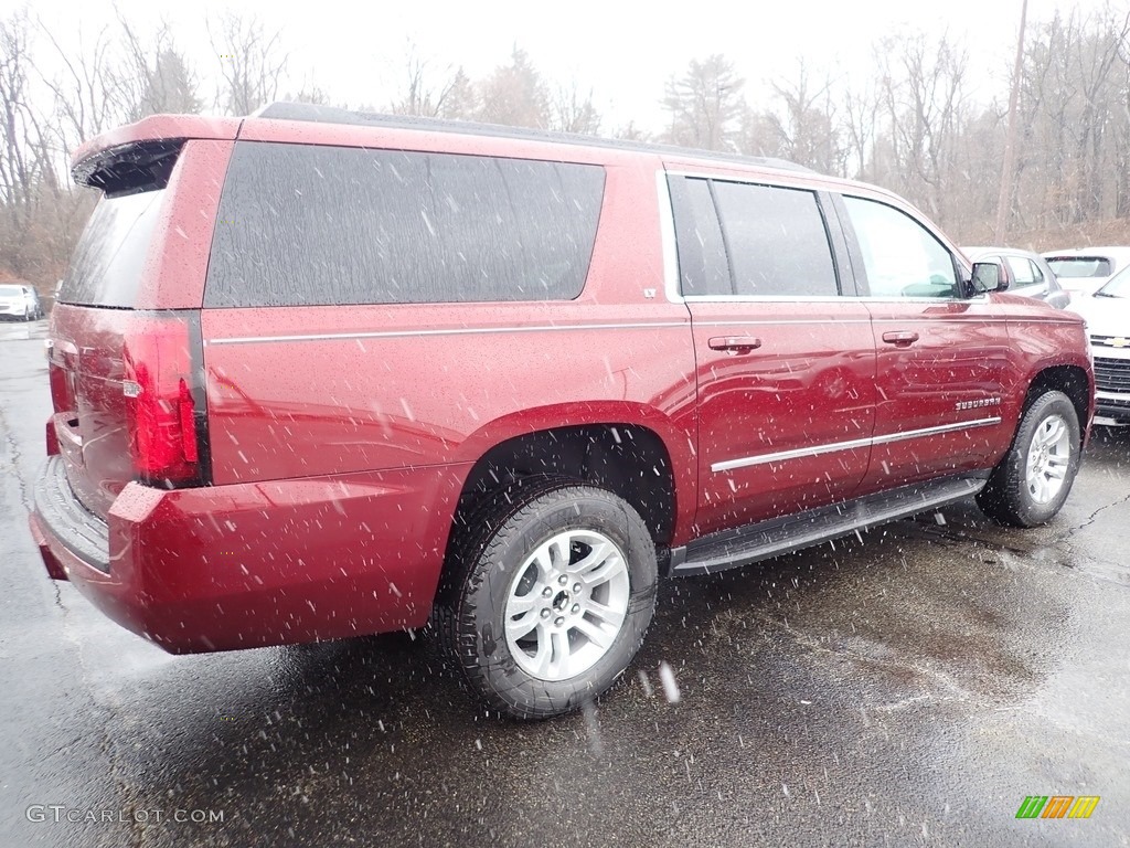 2020 Suburban LT 4WD - Siren Red Tintcoat / Jet Black photo #5