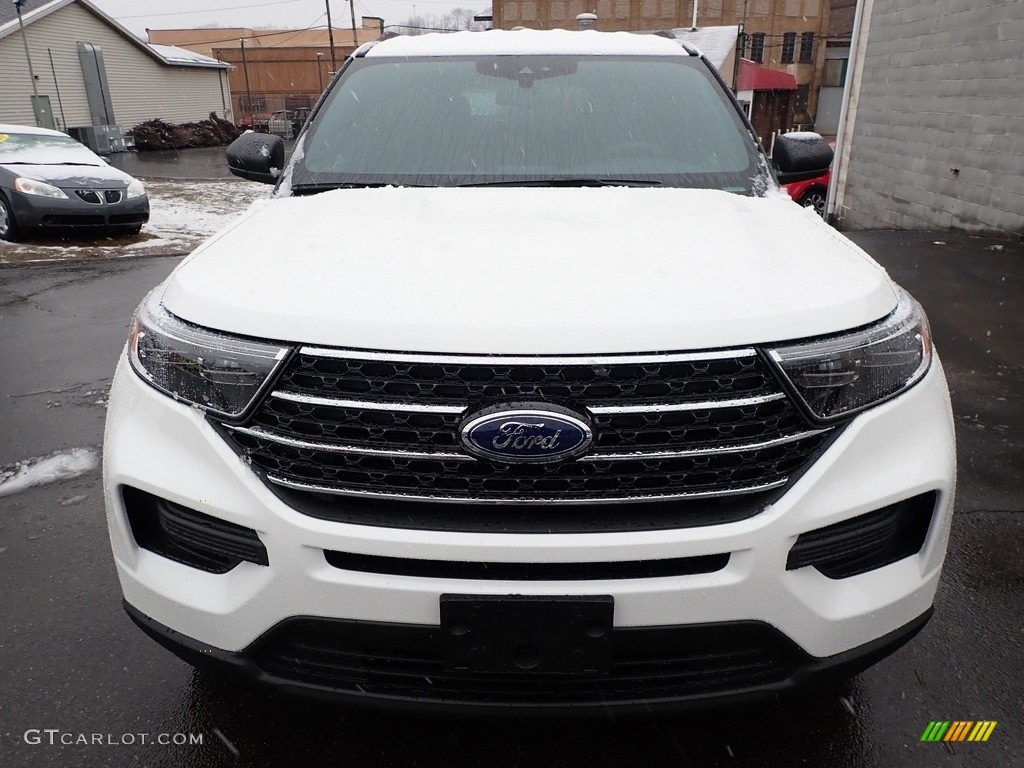 2020 Explorer XLT 4WD - Oxford White / Ebony photo #8