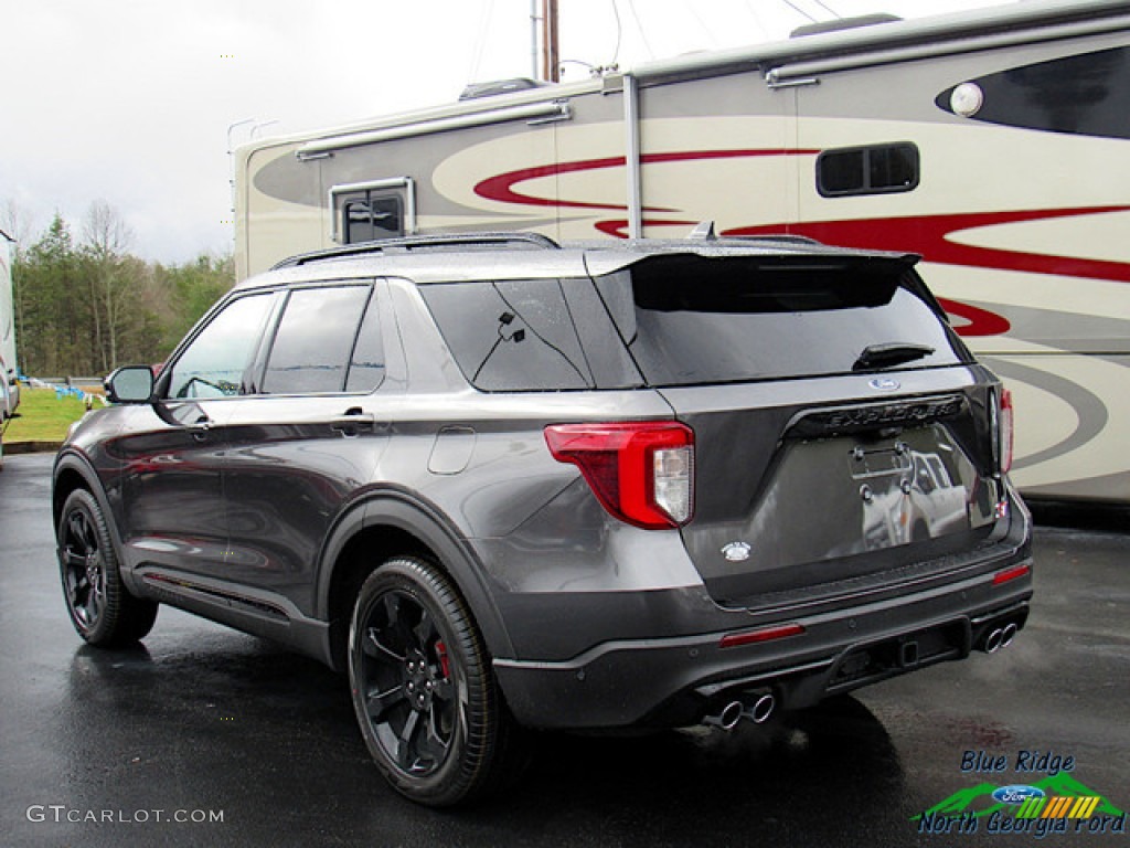 2020 Explorer ST 4WD - Magnetic Metallic / Ebony photo #3