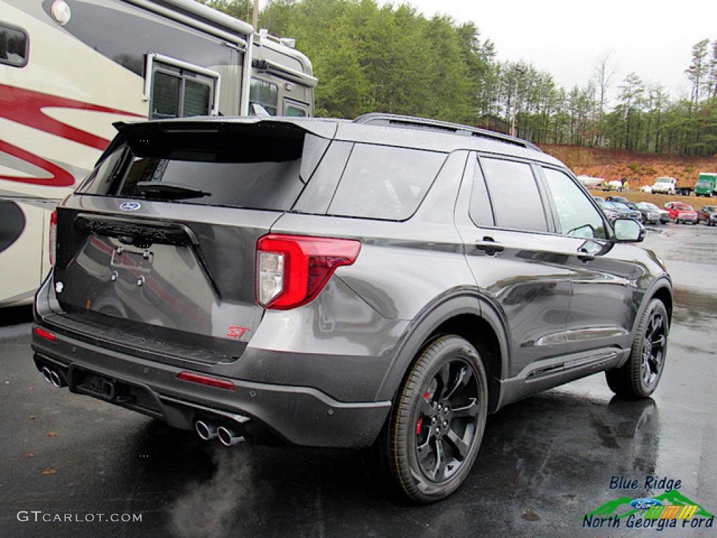 2020 Explorer ST 4WD - Magnetic Metallic / Ebony photo #5