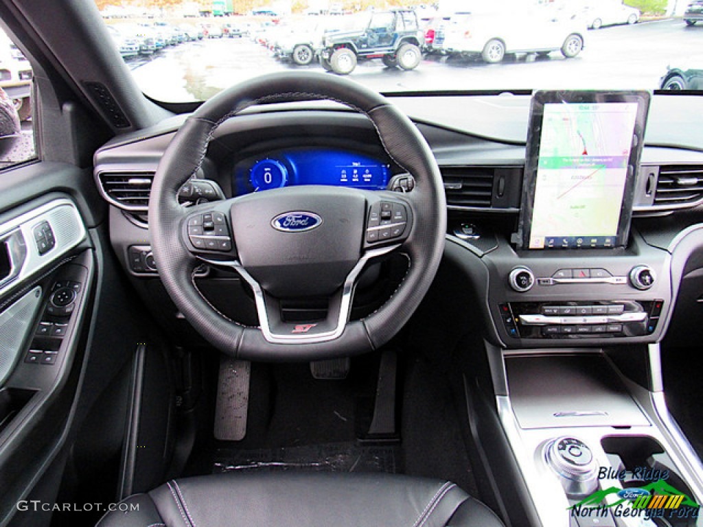 2020 Explorer ST 4WD - Magnetic Metallic / Ebony photo #16