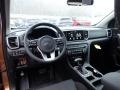 Black 2020 Kia Sportage LX AWD Dashboard