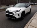 2020 Blizzard White Pearl Toyota RAV4 XSE AWD Hybrid  photo #44