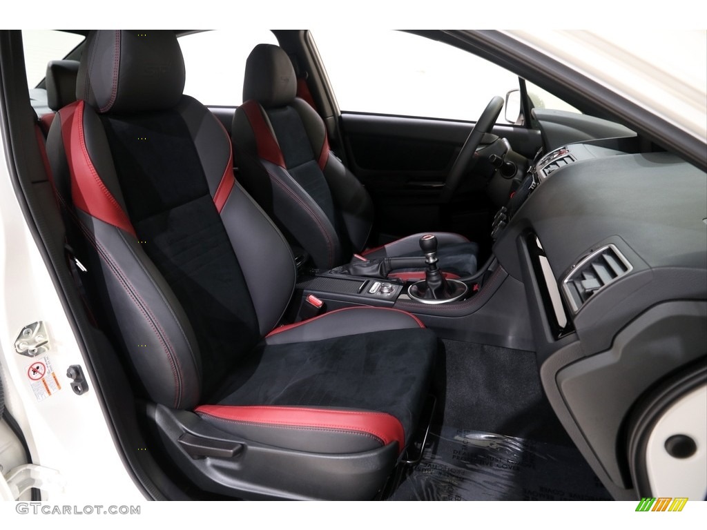 Black Ultrasuede/Carbon Black Interior 2019 Subaru WRX STI Photo #137222886