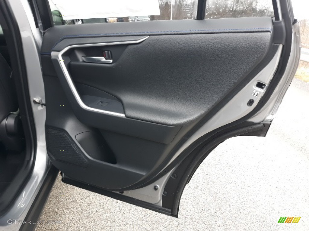 2020 Toyota RAV4 XSE AWD Hybrid Black Door Panel Photo #137223034