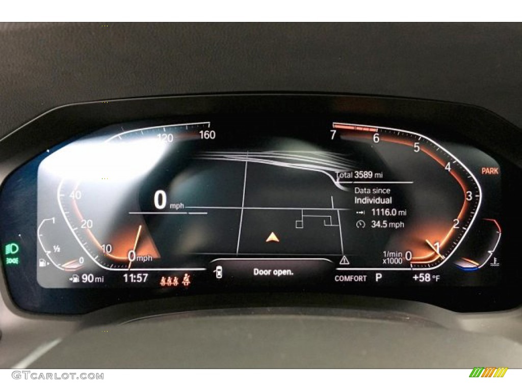 2020 BMW 3 Series 330i Sedan Gauges Photo #137224109