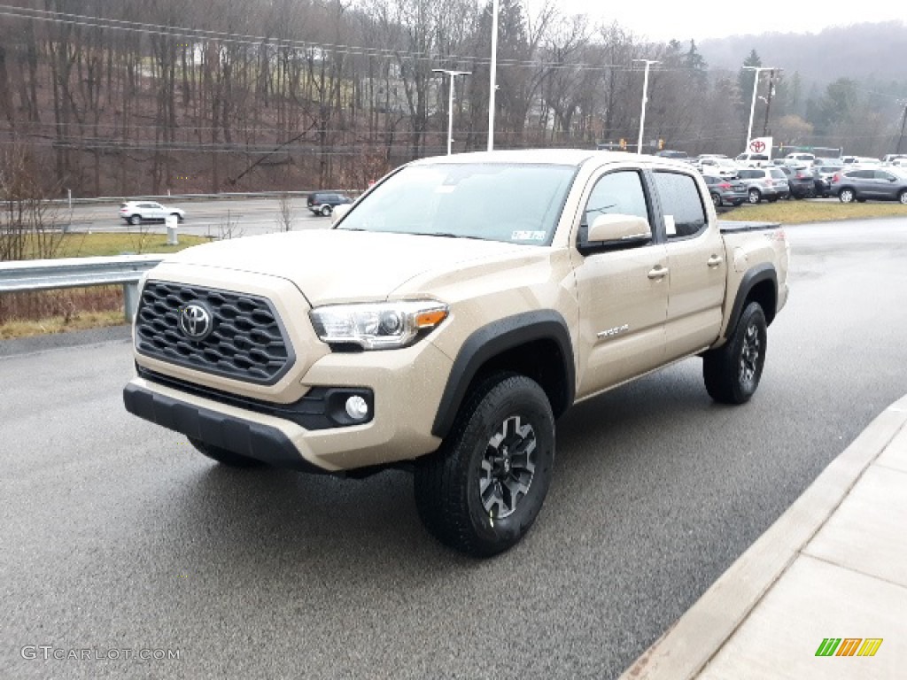 Quicksand 2020 Toyota Tacoma TRD Off Road Double Cab 4x4 Exterior Photo #137224164