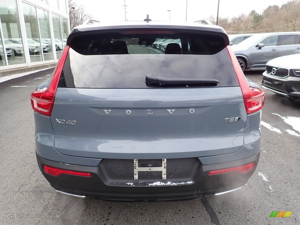 2020 XC40 T5 R-Design AWD - Thunder Grey Metallic / Charcoal photo #3