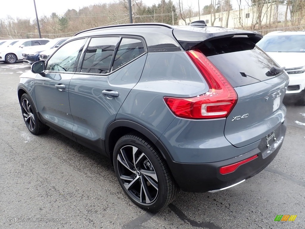 2020 XC40 T5 R-Design AWD - Thunder Grey Metallic / Charcoal photo #4
