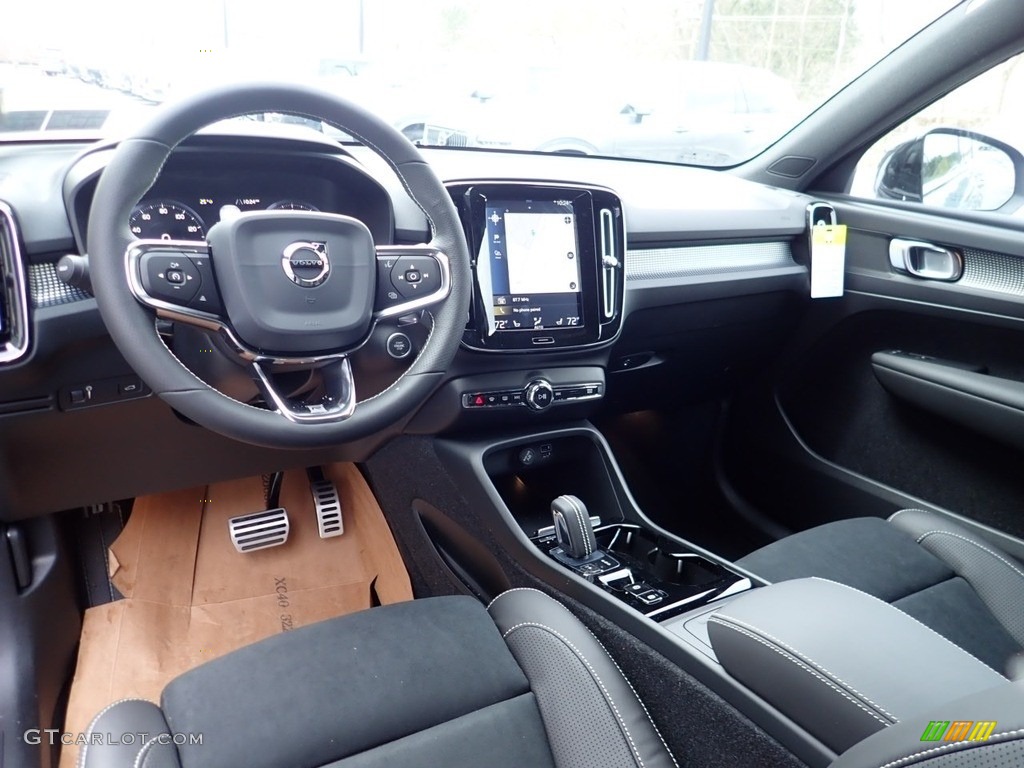2020 XC40 T5 R-Design AWD - Thunder Grey Metallic / Charcoal photo #9