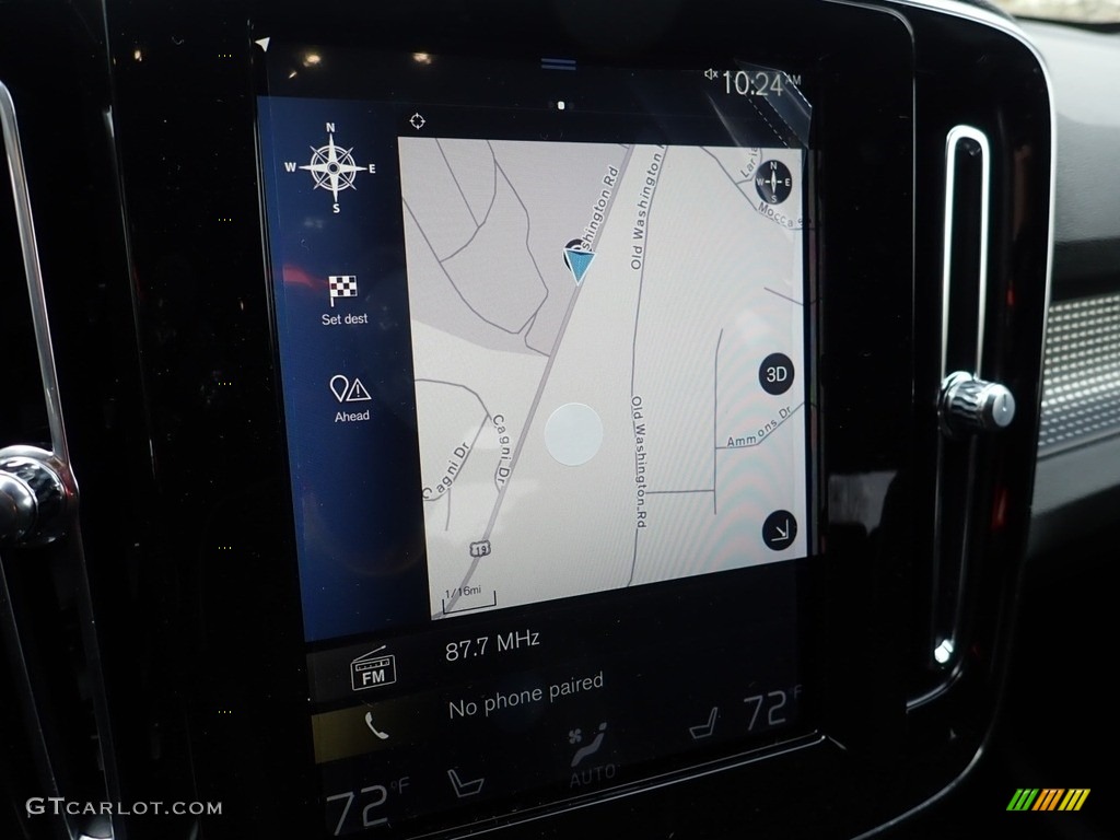 2020 XC40 T5 R-Design AWD - Thunder Grey Metallic / Charcoal photo #13