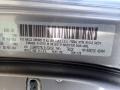 PSC: Billet Silver Metallic 2020 Ram 1500 Classic Warlock Quad Cab 4x4 Color Code