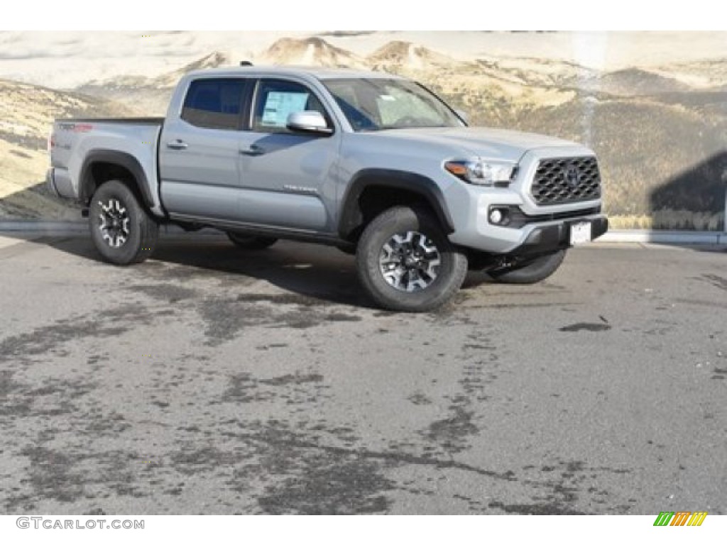 2020 Tacoma TRD Off Road Double Cab 4x4 - Cement / Black photo #1