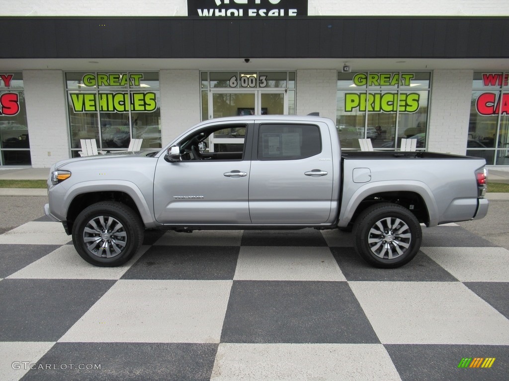 2020 Silver Sky Metallic Toyota Tacoma Limited Double Cab 4x4