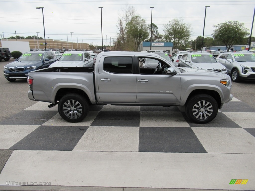 2020 Tacoma Limited Double Cab 4x4 - Silver Sky Metallic / Hickory photo #3