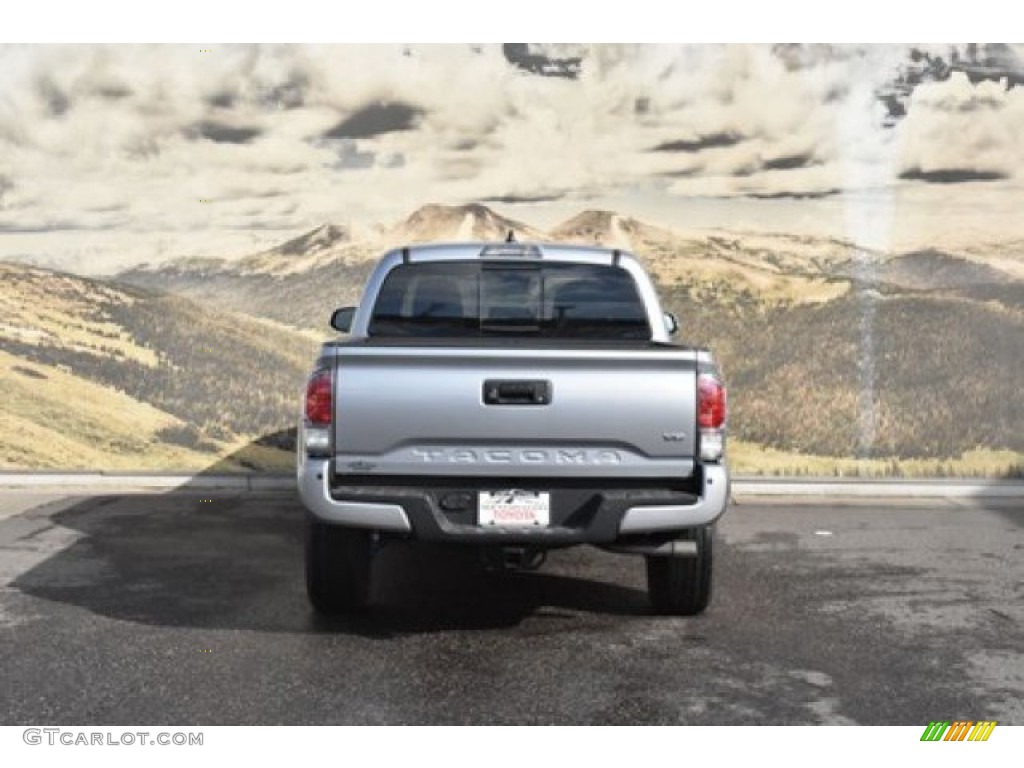 2020 Tacoma TRD Sport Double Cab 4x4 - Silver Sky Metallic / TRD Cement/Black photo #4