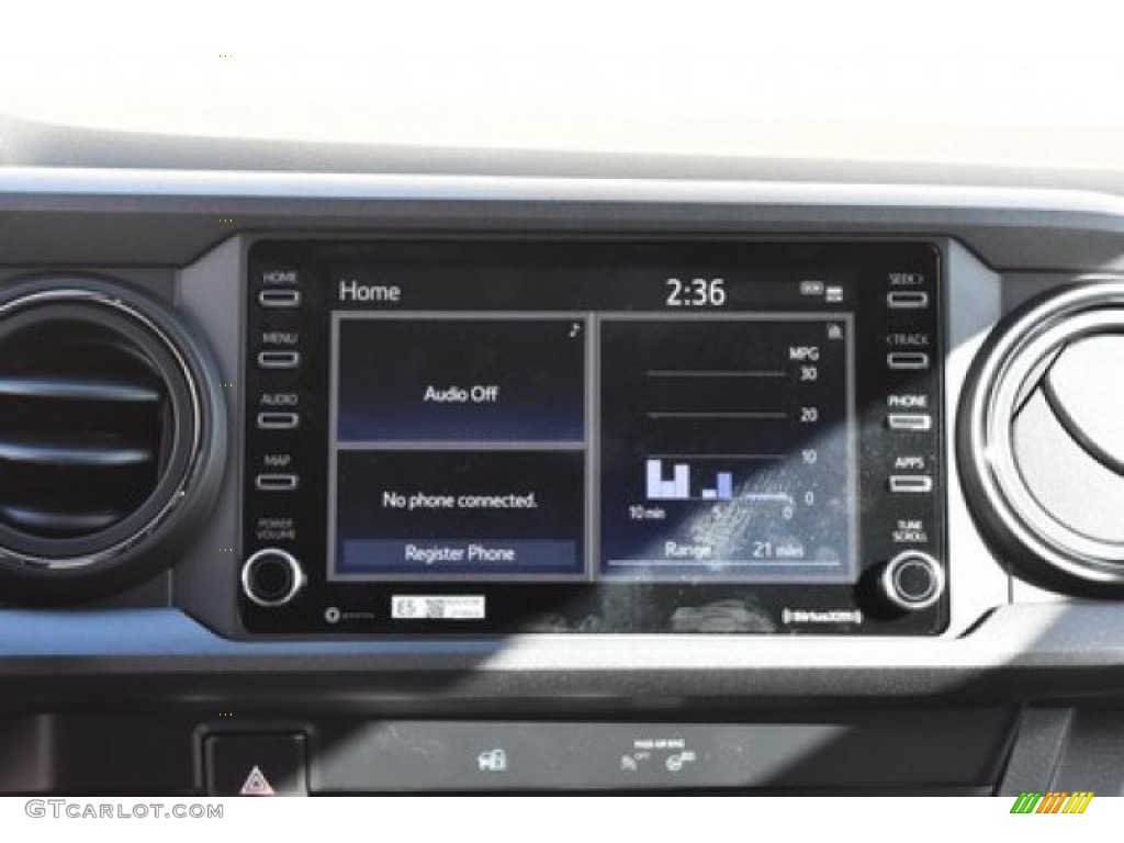 2020 Tacoma TRD Sport Double Cab 4x4 - Silver Sky Metallic / TRD Cement/Black photo #8