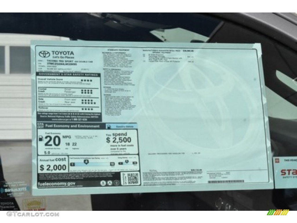2020 Tacoma TRD Sport Double Cab 4x4 - Silver Sky Metallic / TRD Cement/Black photo #10